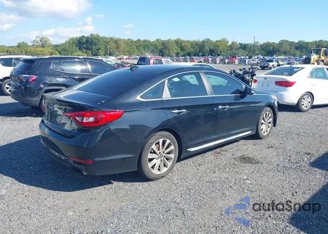 2016 Hyundai Sonata Sport from USA, damaged, VIN 5NPE34AF7GH430239